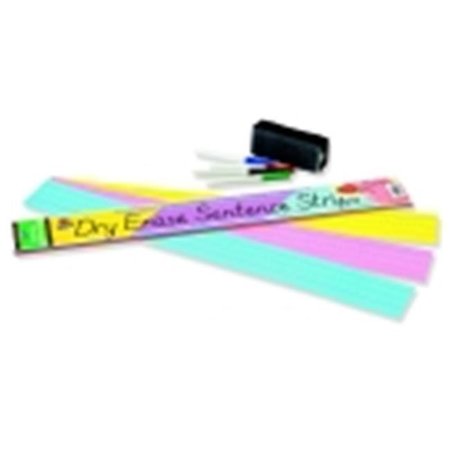 PACON CORPORATION Pacon Dry Erase Sentence Strip; Assorted Colors; Pack 30 1369509